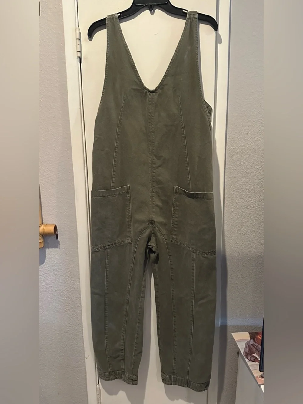 We The Free by Free People / Jumpsuit in Olive / pre-loved / EUC - Picture 2 of 16